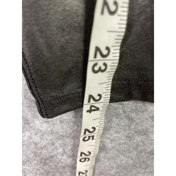 Spanx Faux Leather Leggings Womens Large Petite Black High Rise Shaping Pants - Picture 7 of 10